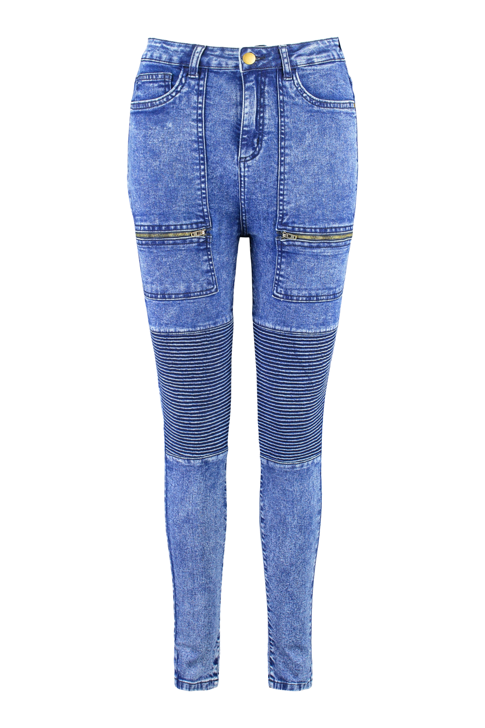 Women's moto jeans with hot sale zippers